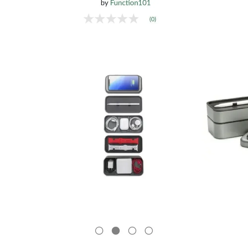 Function 1 Bentostack Charge Apple accessory organizer 5 levels